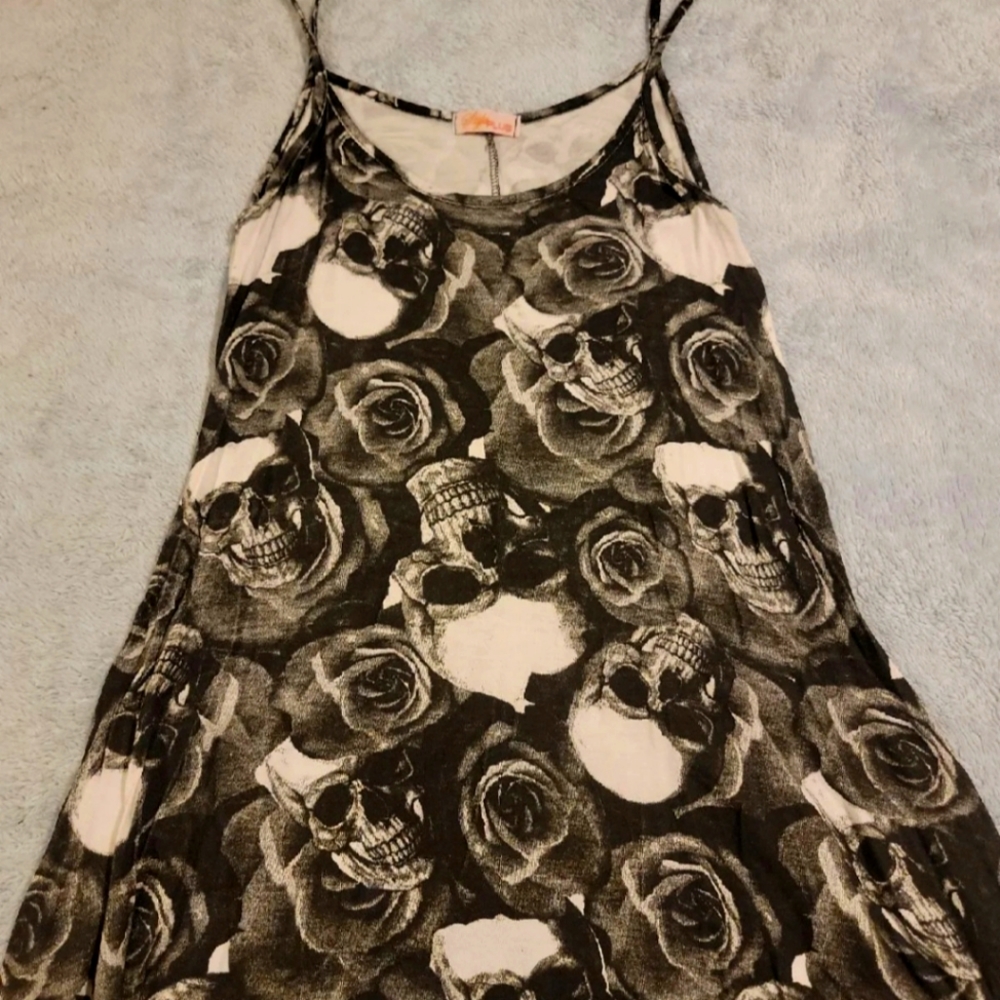 Skull mini dress/shirt